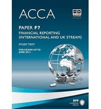 acca f7 bpp study text Kindle Editon