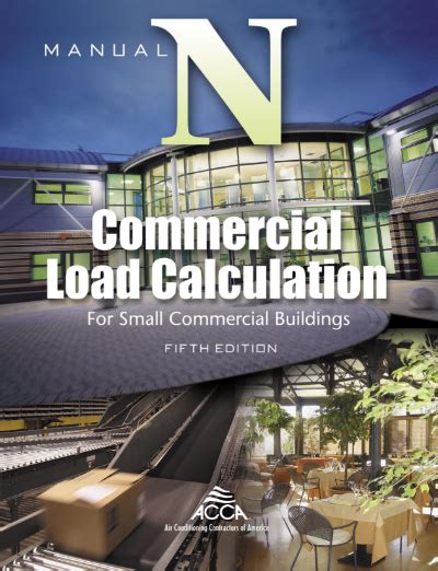 acca manual n commercial load calculationfourth edition Epub