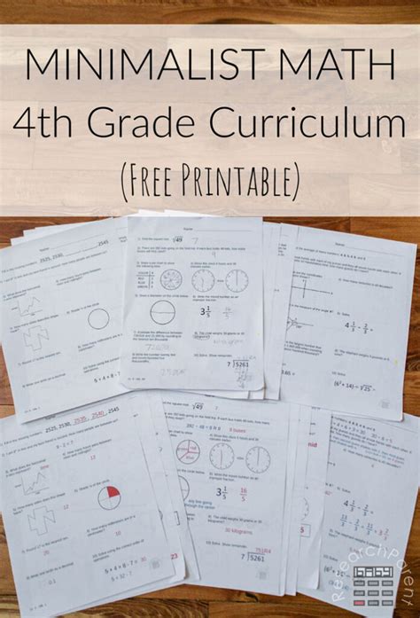accelerated math curriculum fourth grade Doc