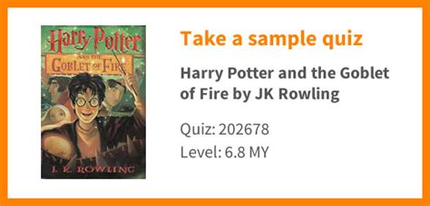 accelerated reader answers for harry potter and the goblet of fire Epub