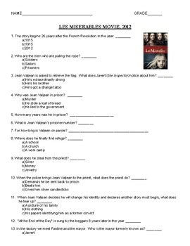 accelerated reader answers les miserables PDF