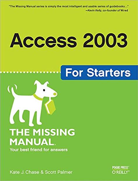 access 2003 missing manual Reader