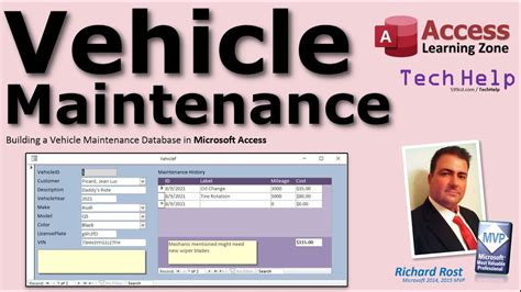 access vehicle maintenance database Doc