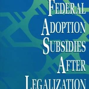 accessing federal adoption subsidies after legalization Kindle Editon