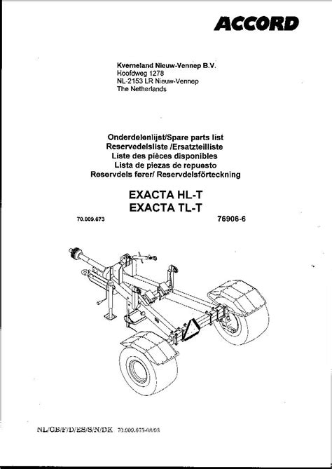 accord exacta hl tl user guide Reader