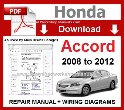 accord service manual pdf PDF