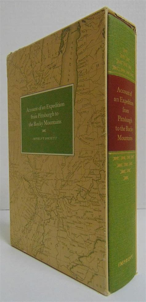 account of an expedition from pittsburgh to the rocky mountains march of america facsimile series Epub