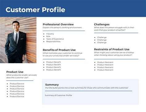 account profile templates PDF Doc