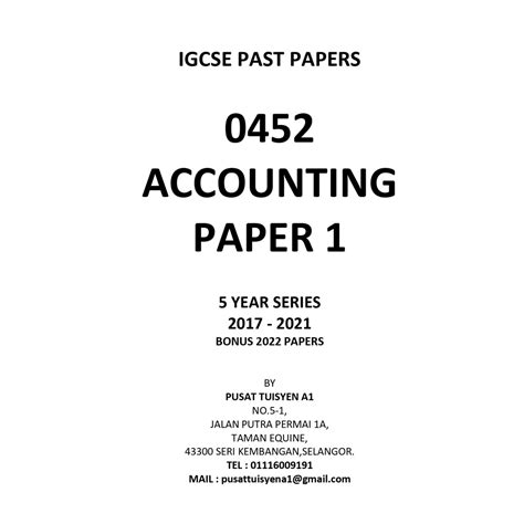 accounting 0452 paper 12 2013 PDF