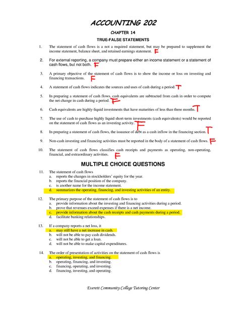 accounting chapter 14 true and false Kindle Editon