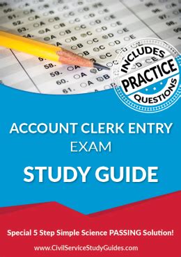 accounting clerk test study guide Doc