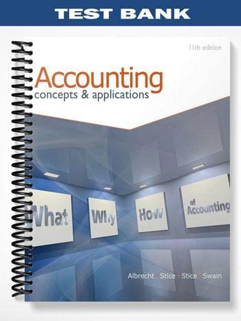 accounting concepts and applications 10th edition answers PDF