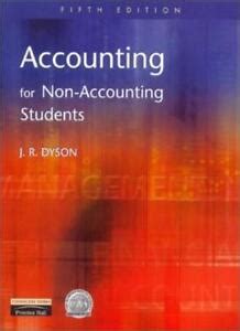 accounting for non accountants 8th edition dyson Reader