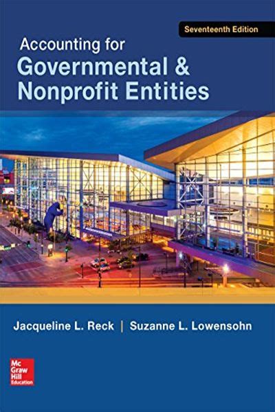 accounting governmental nonprofit entities jacqueline Ebook Epub