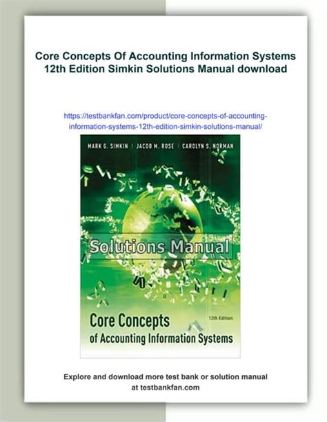 accounting information systems 12th edition solutions scribd Reader