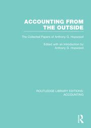 accounting outside rle collected routledge Epub
