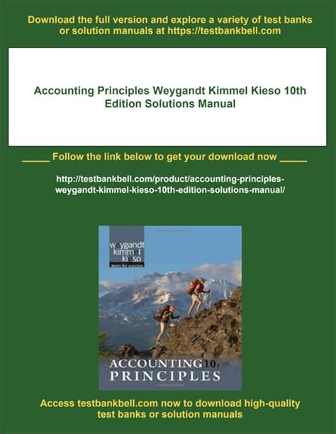 accounting principles 10th edition solutions manual by weygt Doc