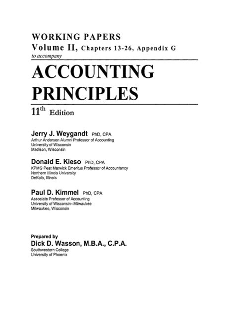 accounting principles 11th edition answers Epub