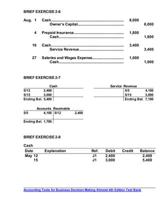 accounting principles 11th edition exercise answers Epub