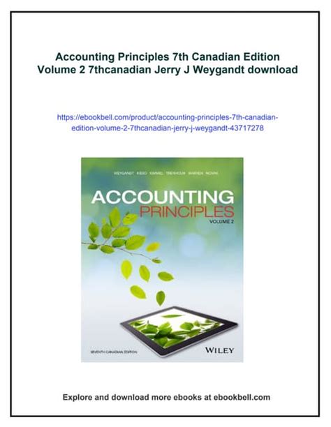 accounting principles 7th edition weygt Doc