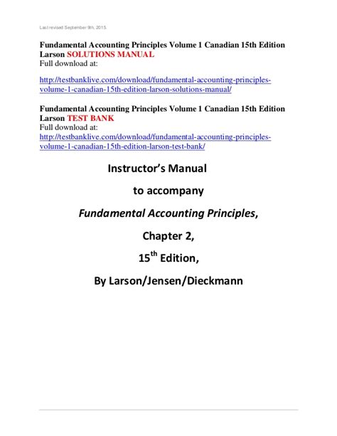 accounting principles 9th edition solution manual free Reader