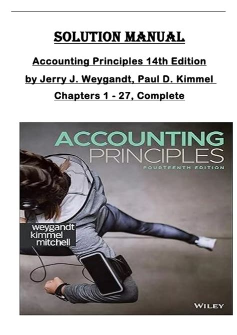 accounting principles solution manual Doc