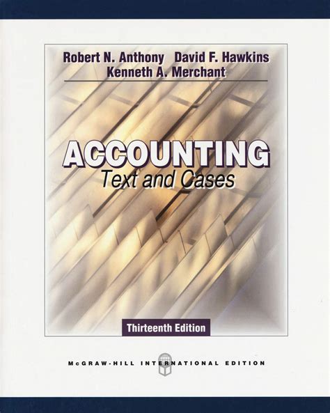 accounting text and cases anthony Ebook Epub