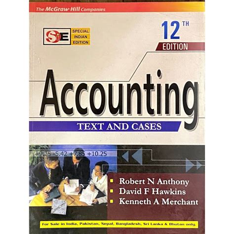 accounting text and cases anthony hawkins merchant pdf Kindle Editon