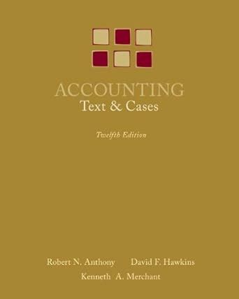 accounting text and cases anthony hawkins merchant pdf Kindle Editon