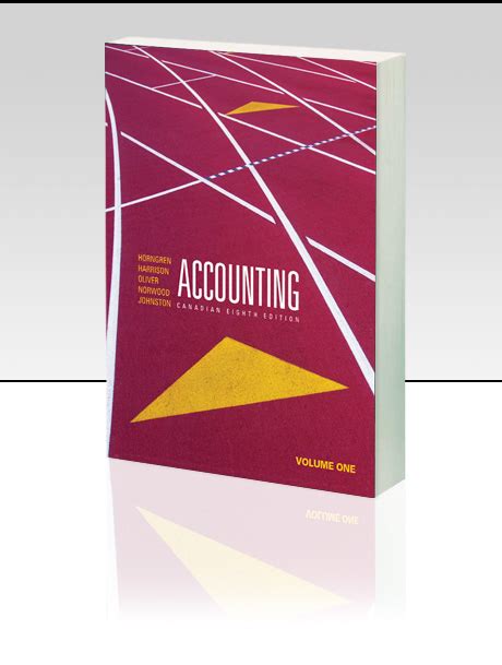 accounting volume 1 eighth edition Reader