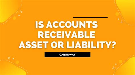 accounts receivable asset or liability