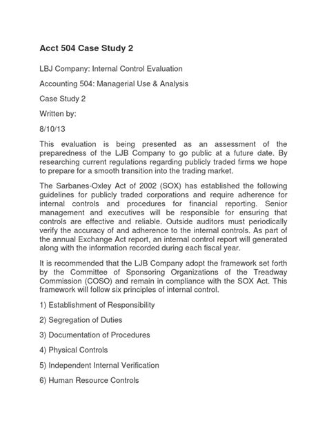 acct 504 case study Doc