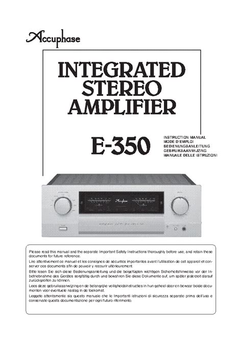 accuphase user manual Doc