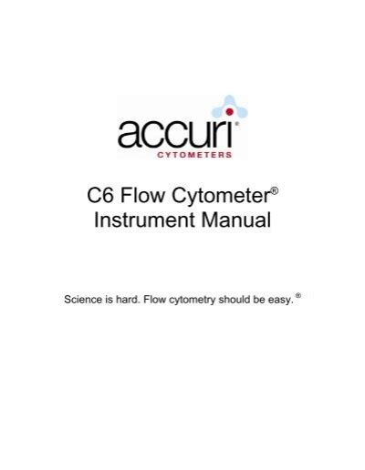 accuri cytometer service manual PDF