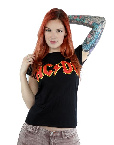 acdc t shirt ladies