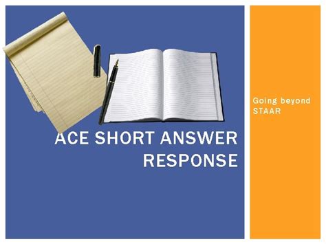 ace short answer staar Kindle Editon