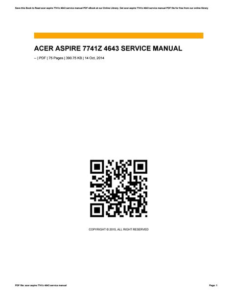 acer aspire 7741z service guide Ebook Doc