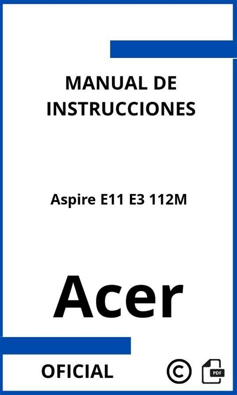 acer aspire e11 manual Kindle Editon