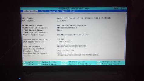 acer aspire v3 771 bios cannot restore Kindle Editon