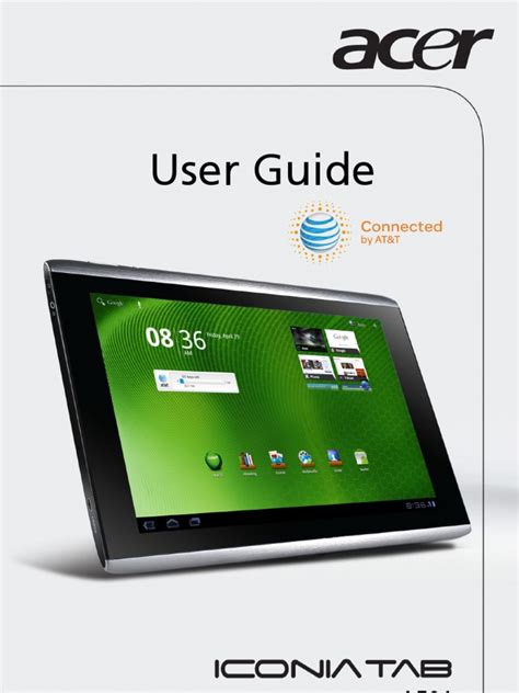 acer iconia tab a501 user manual Epub