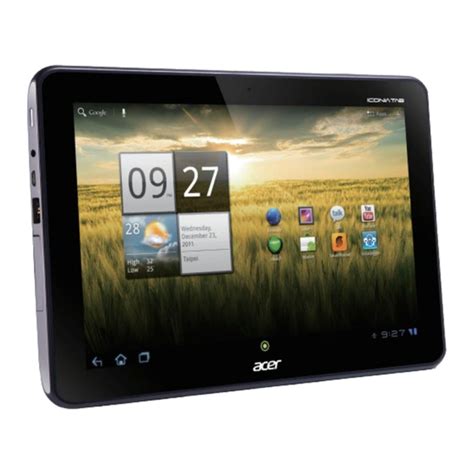 acer iconia tablet a200 user guide Kindle Editon