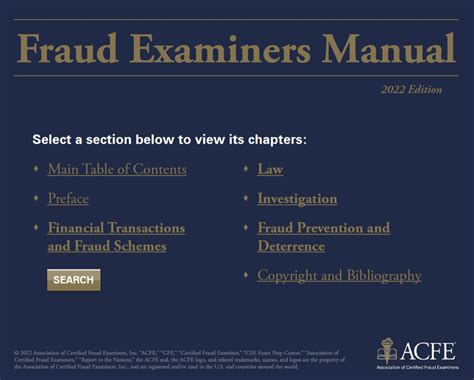 acfe fraud manual pdf Reader