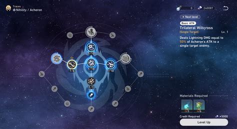 acheron trace order