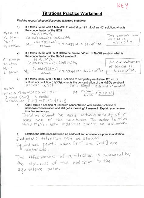 acid base titration lab vernier answers PDF