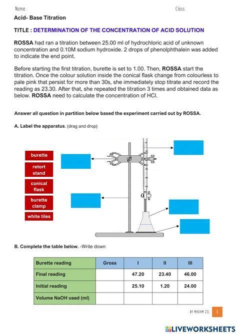 acid base titrations chem fax answers Reader