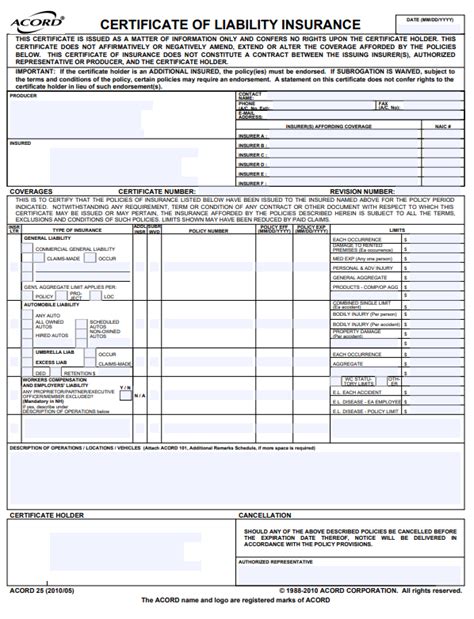 acord_25_2014_fillable_forms Ebook Doc