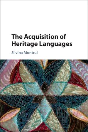 acquisition heritage languages silvina montrul Reader