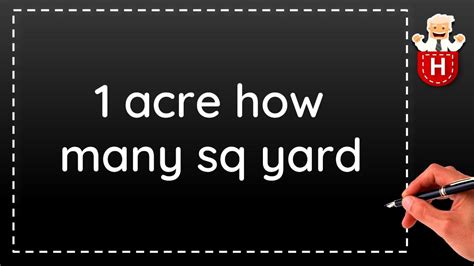 acres to sy