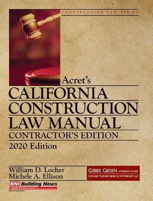 acrets california construction law forms construction law series Reader