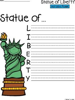 acrostic poem about lady liberty Epub